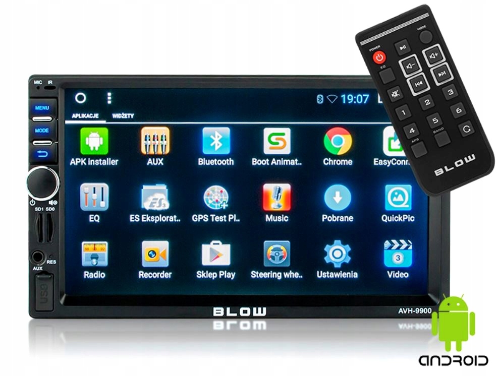 RADIO BLOW 2DIN AVH9900 GPS BT SD USB ANDROID WiFi EAN (GTIN) 5900804107071
