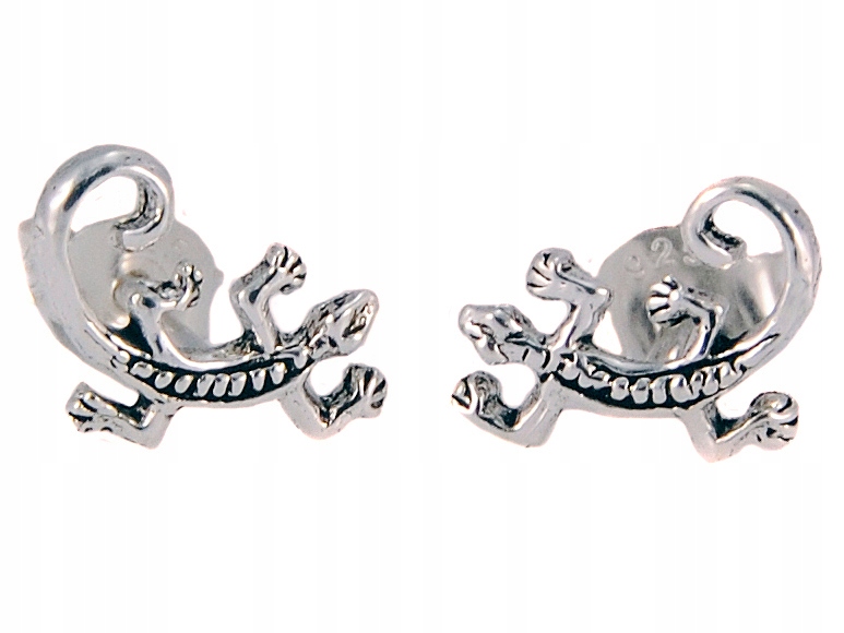 

Versil kolczyki wkrętki jaszczurki Srebro 0,925