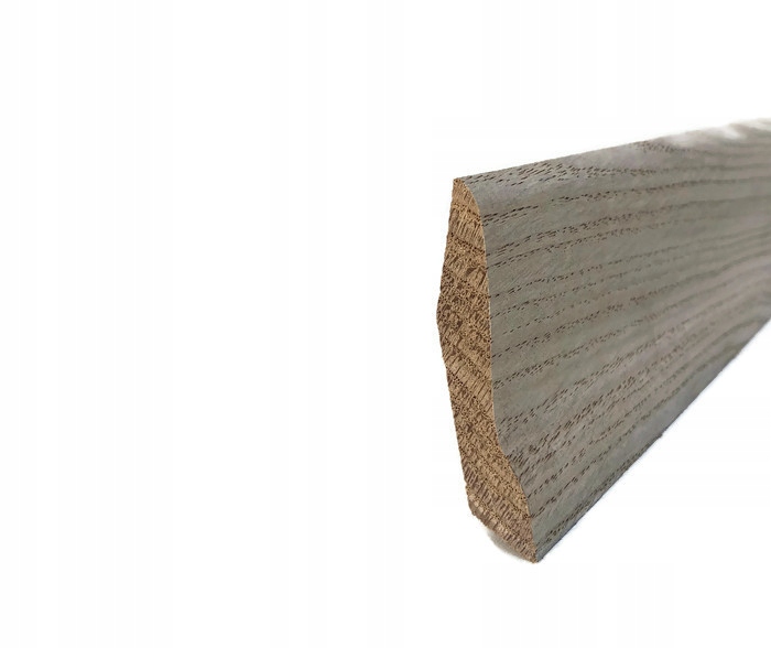 

6 cm Listwa przypodłogowa cokół Dąb drewno 60 mm