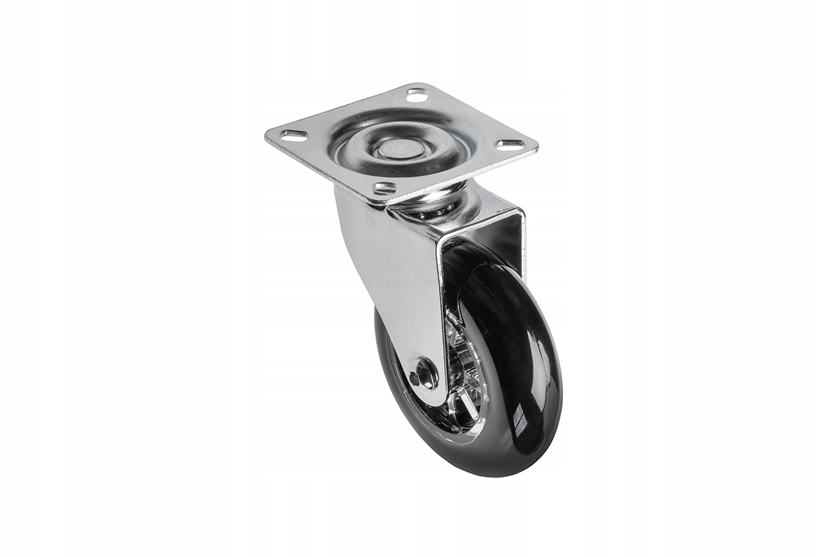 KÓŁKO Meblowe Obrotowe CZARNE fi75 Brazylia