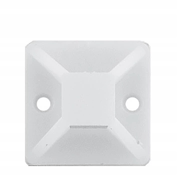 20x UCHWYT SAMOPRZYLEPNY DO KABLI OPASEK 20x20 mm Mark Other