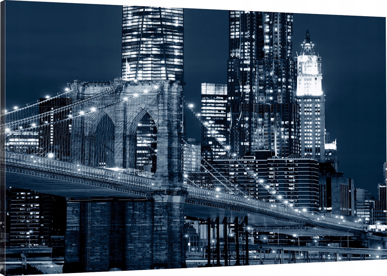

Obraz Na Płótnie Manhattan Nocą 110x70 800 Wzorów
