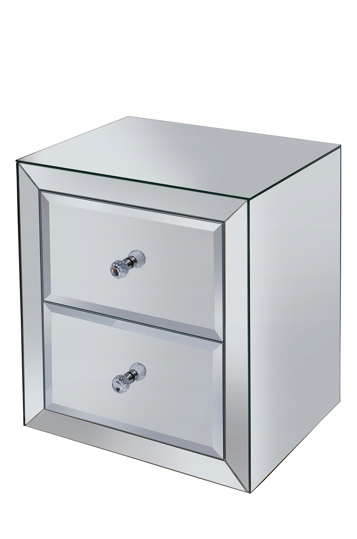 Szafka nocna lustrzana z szufladami GREENWICH Kod producenta 1