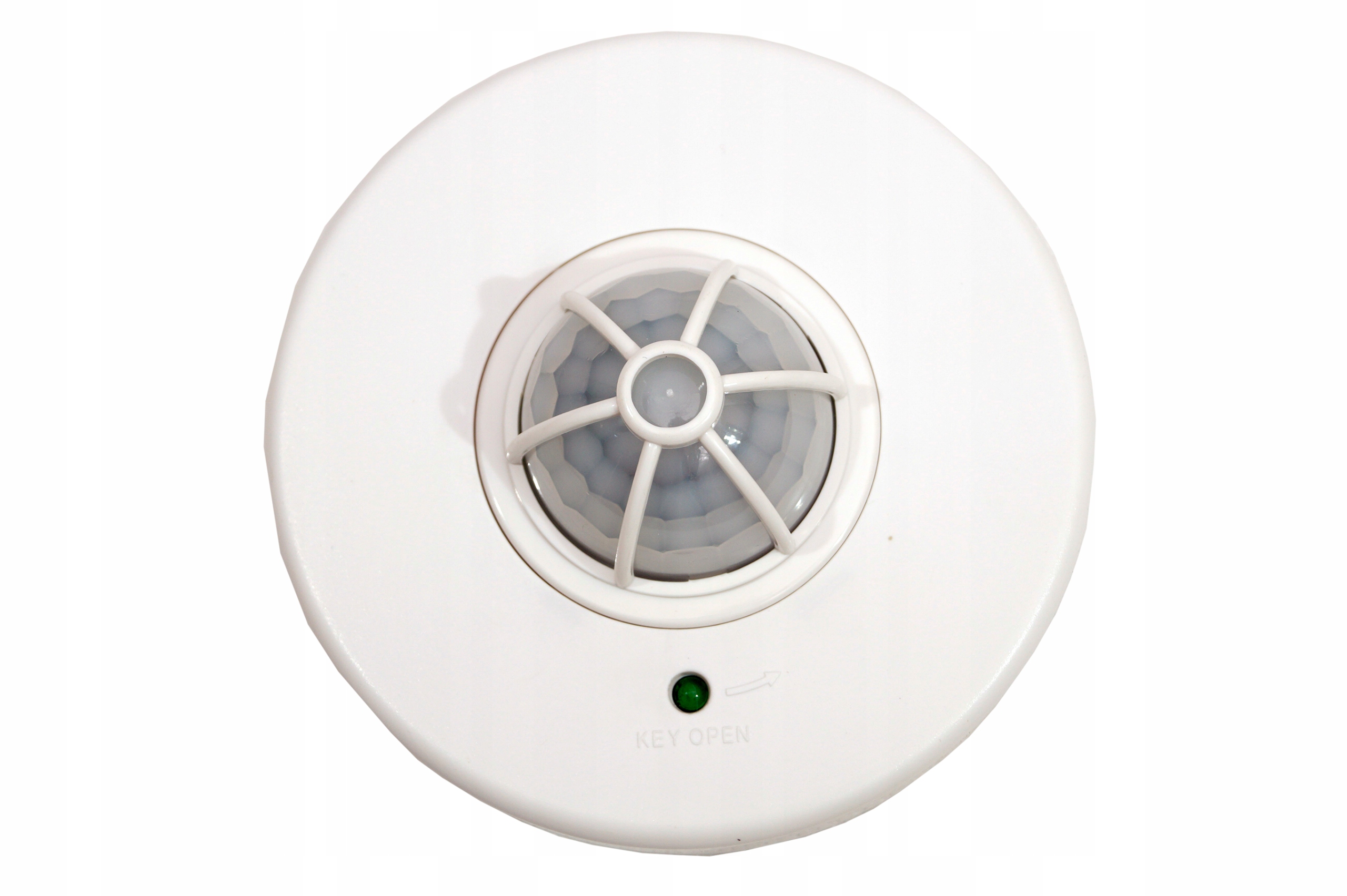 CZUJNIK RUCHU ZMIERZCHU SUFITOWY 360° SENSOR LED Marka Kobi