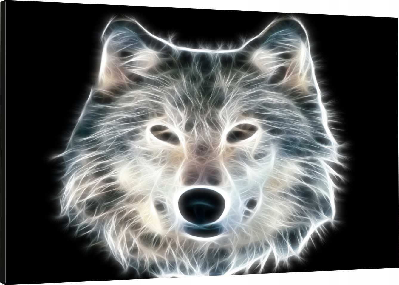 

Obraz Na Płótnie Wilk Abstrakcja 70x50 800 Wzorów