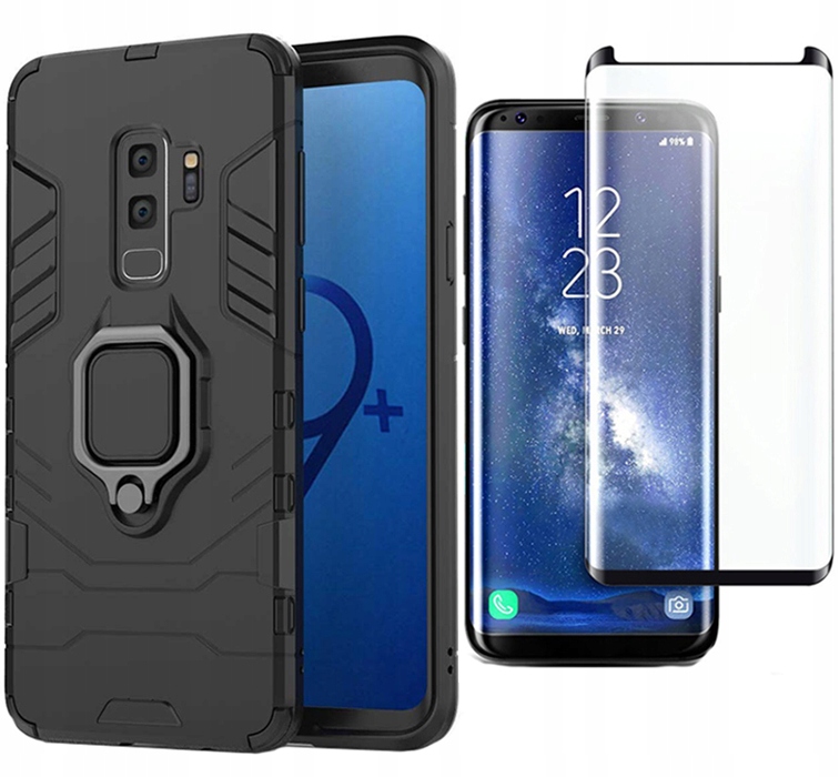

Etui Case X-ring Do Samsung Galaxy S9+ Plus +szkło