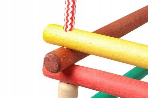 KOLOROWA HUŚTAWKA NP. DO OGRODU, SOLIDNA (DO 25KG) Marka inna marka