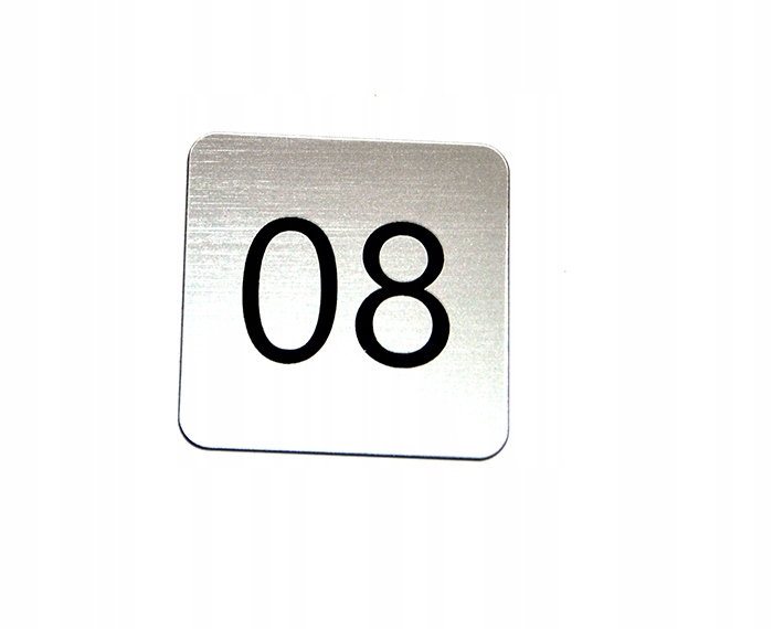 

Numer, numerek na drzwi, grawerowany 5 x 5 cm