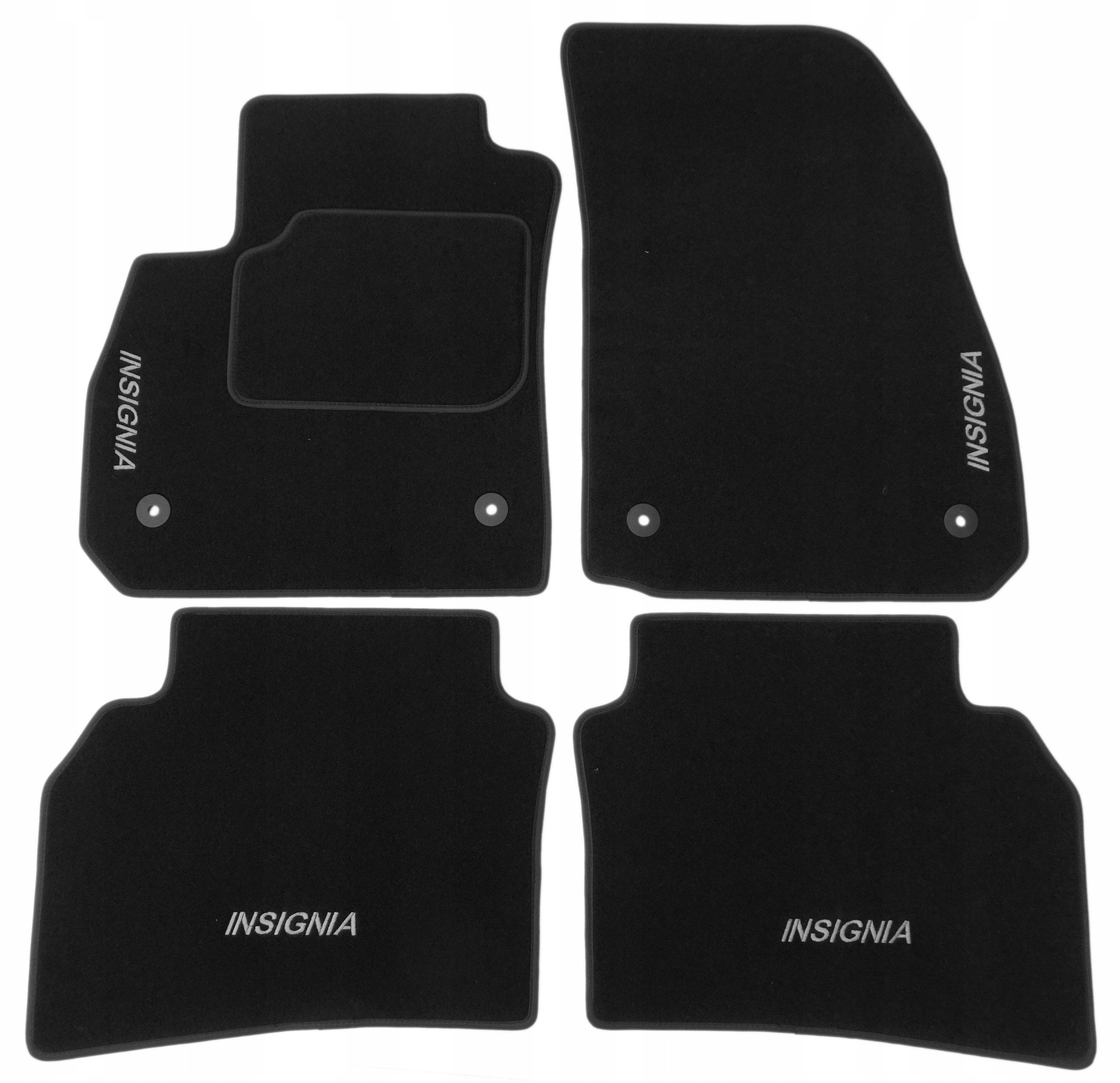 Opel Insignia B 2017 Dywaniki welurowe HAFTx4