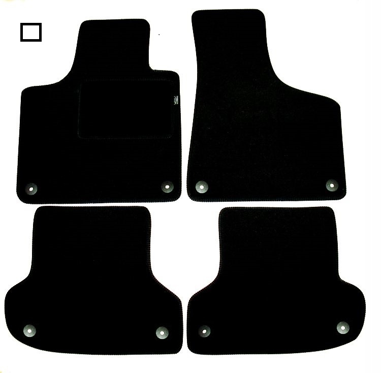 

Dywaniki welurowe Audi A3 8P 2003-2012 Stopery