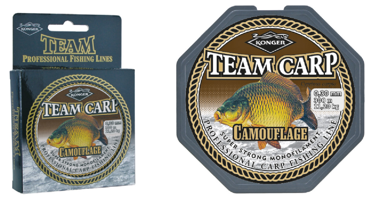 

Konger 214001030 Żyłka Carp Camoufl 0.30/300 11kg