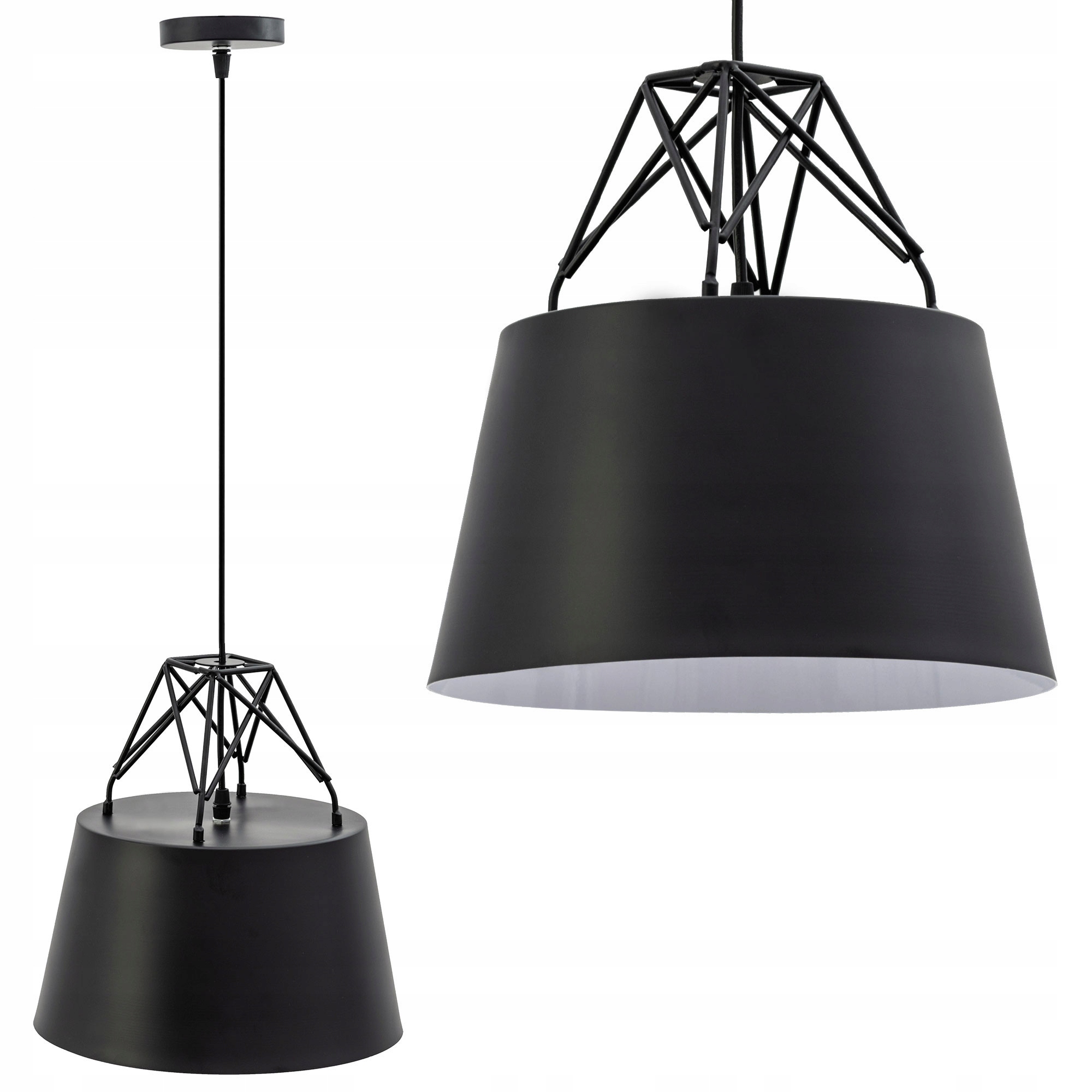 

Lampa sufitowa wisząca Loft Metalowa Industrial
