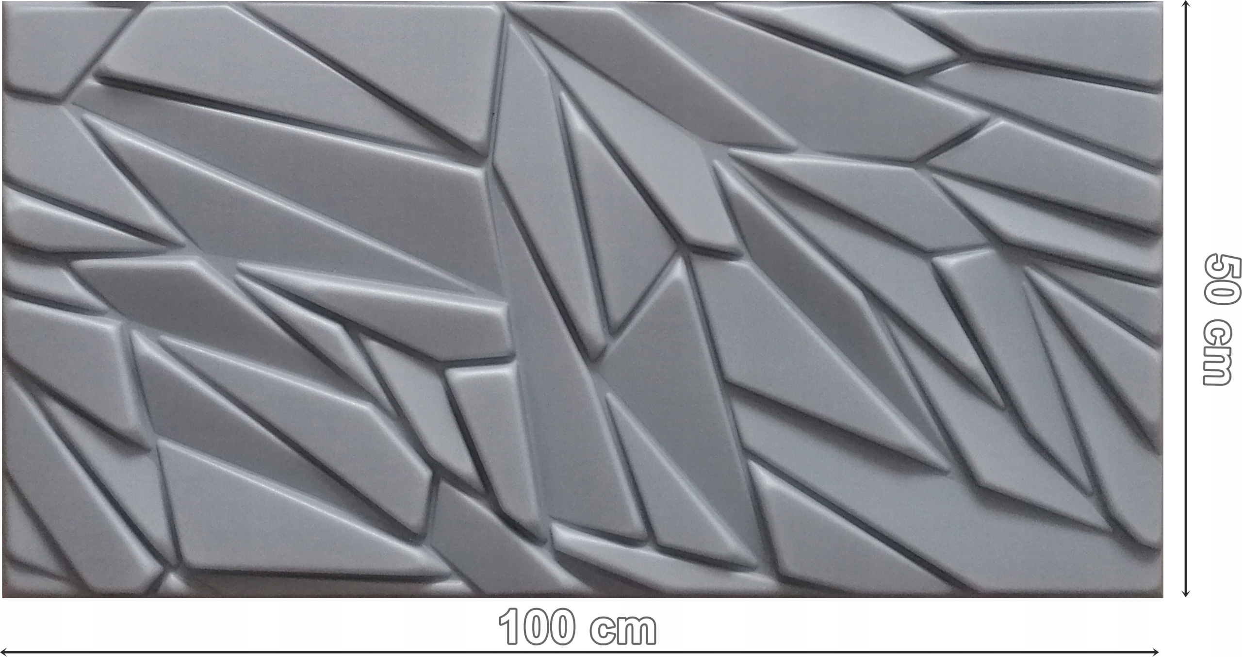 Kasetony na Sufit 3D ROCK Panele Ścienne 0,5m2 Liczba m² w opakowaniu 0.5