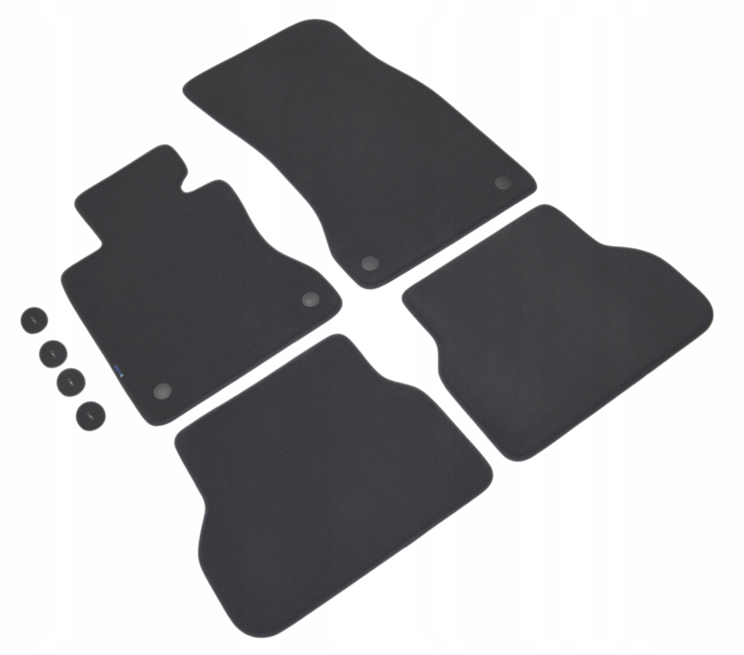 

Dywaniki welurowe Bmw Seria 5 E60/E61 03-10r+RZEPY