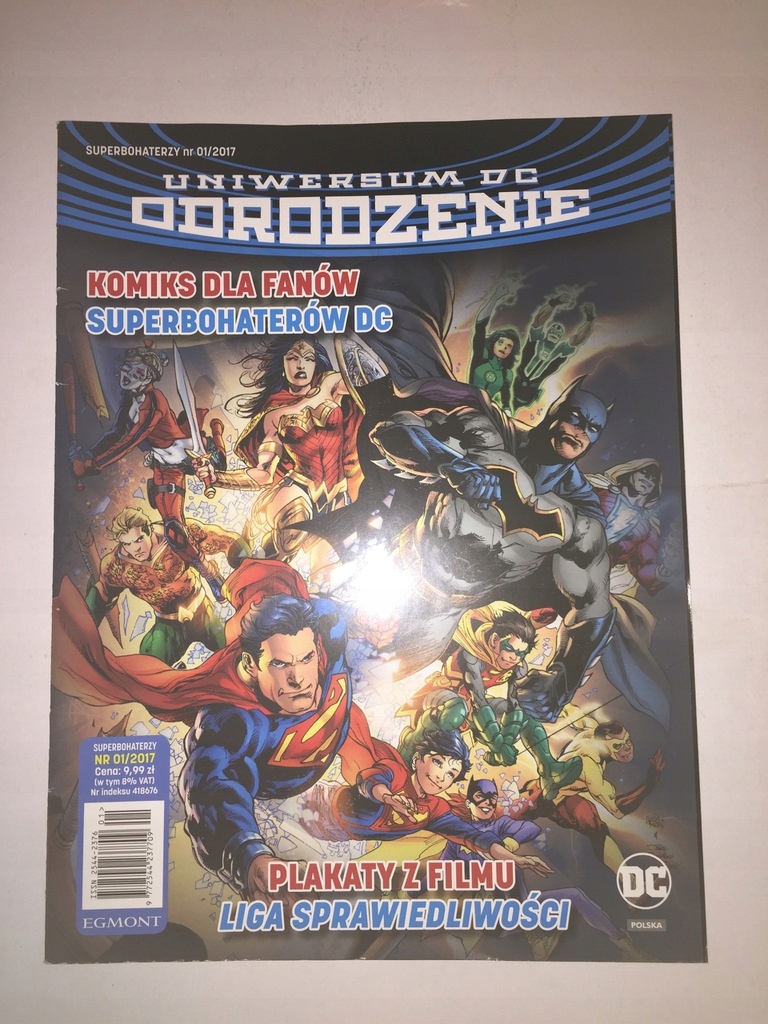 Uniwersum DC Odrodzenie Komiks Plakat 1/2017