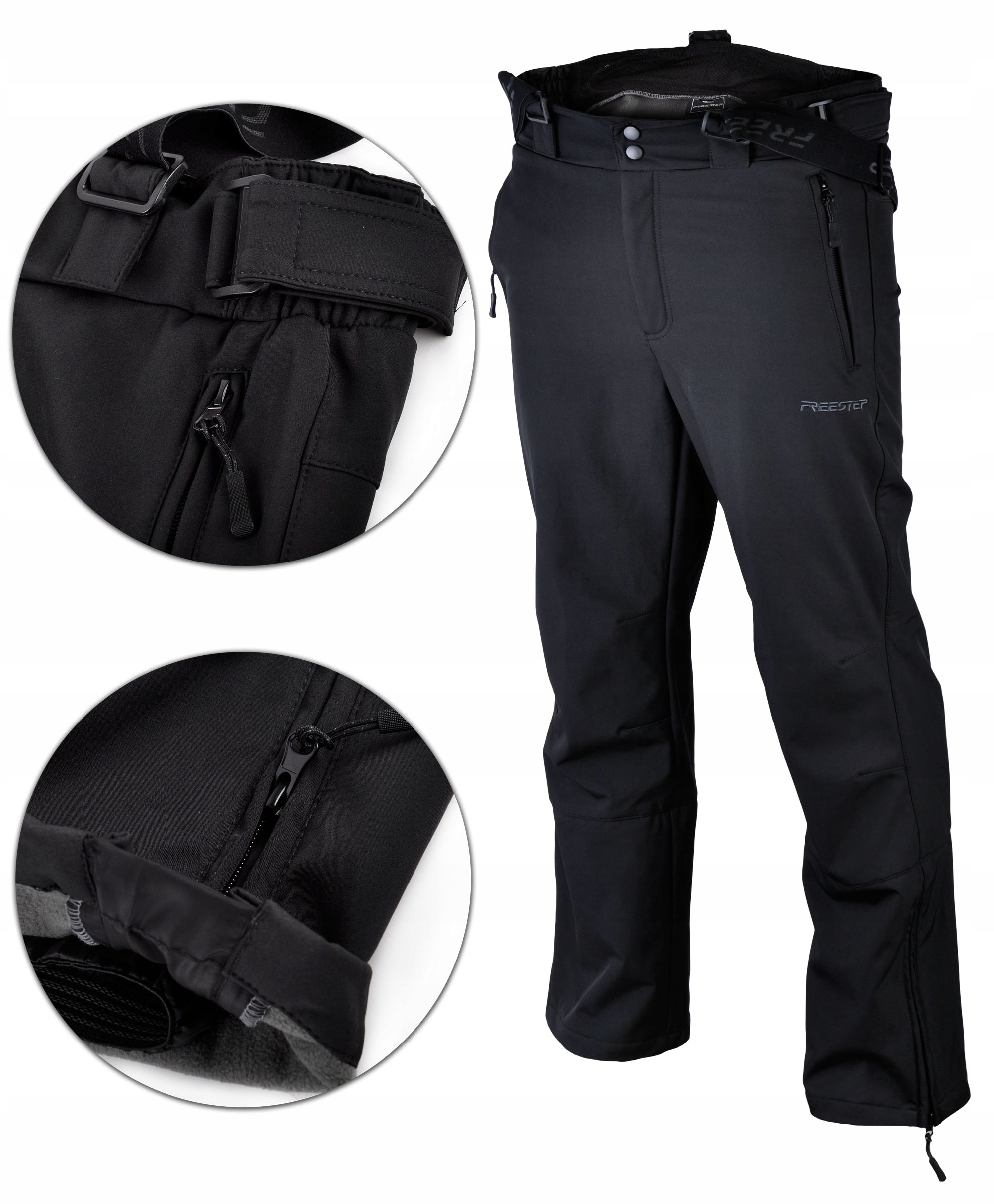 

Męskie Spodnie Narciarskie Soft _fst-tech BK159 _L