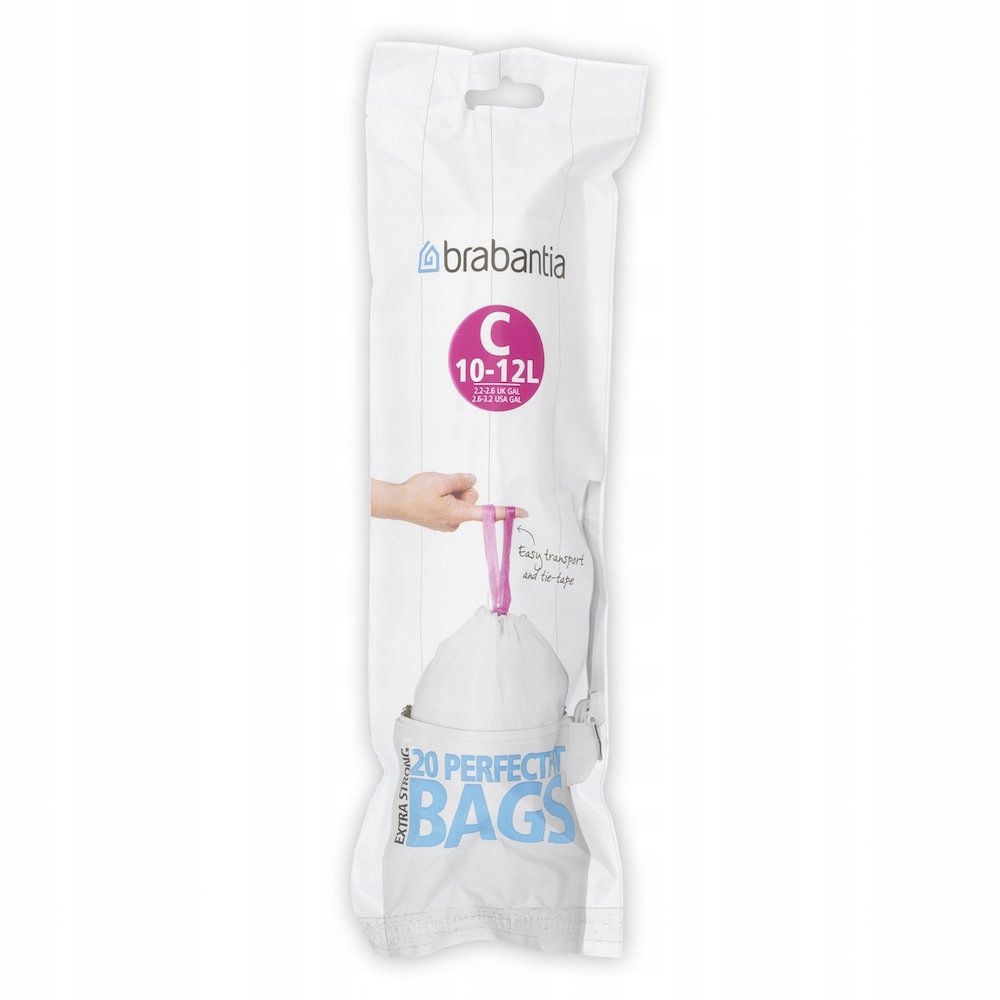 

Brabantia Worki do koszy 10-12L - rozmiar C