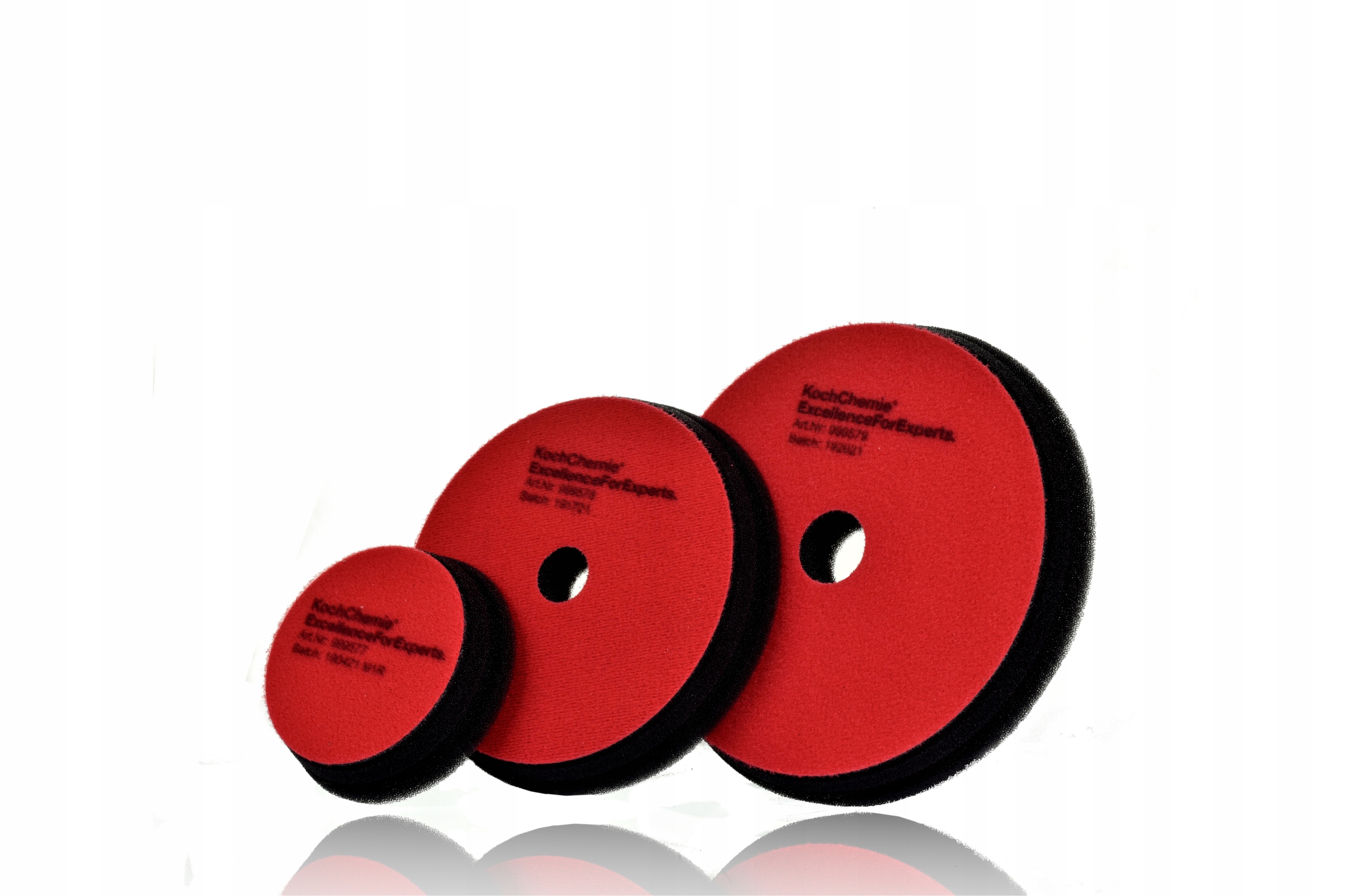 KOCH CHEMIE Heavy Cut 150x23mm Pad Czerwony