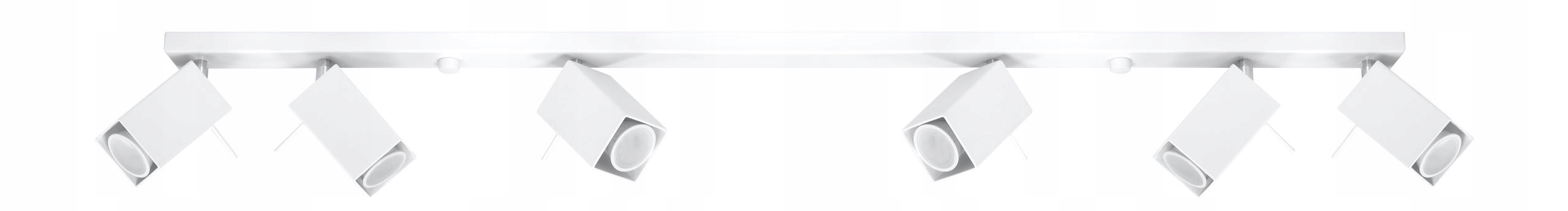 Plafon MERIDA 6L Biały Spot listwa elegancka lampa do jadalni LED SOLLUX