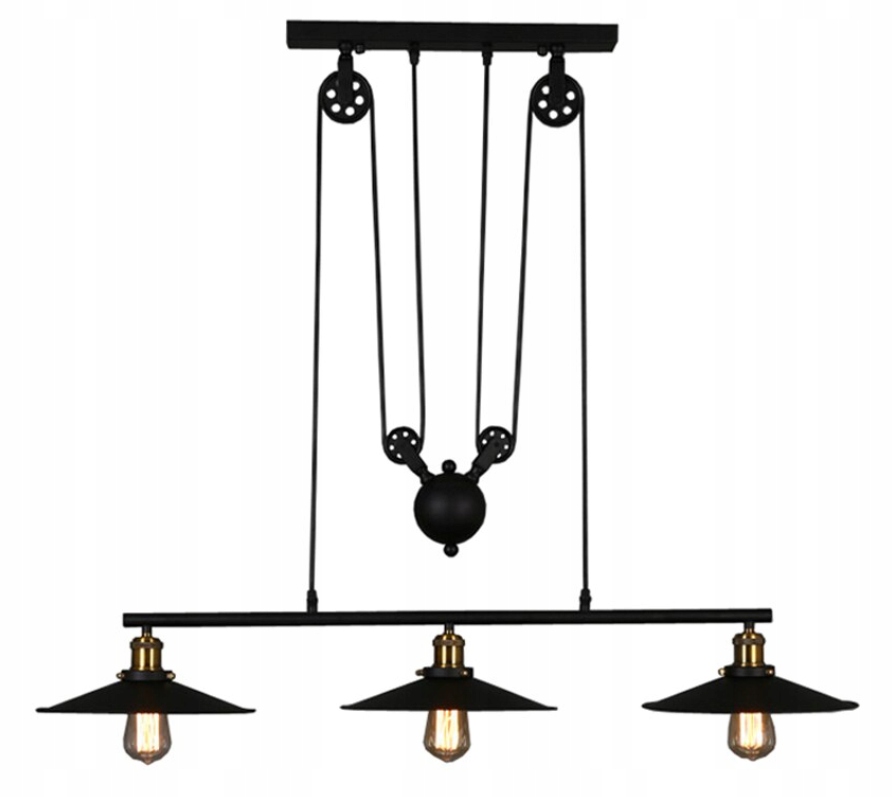 

Lampa sufitowa wisząca Vintage Loft Edison E27