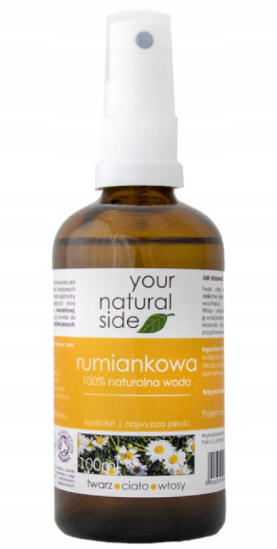 NATURALNA WODA RUMIANKOWA 100ML YOUR NATURAL SIDE