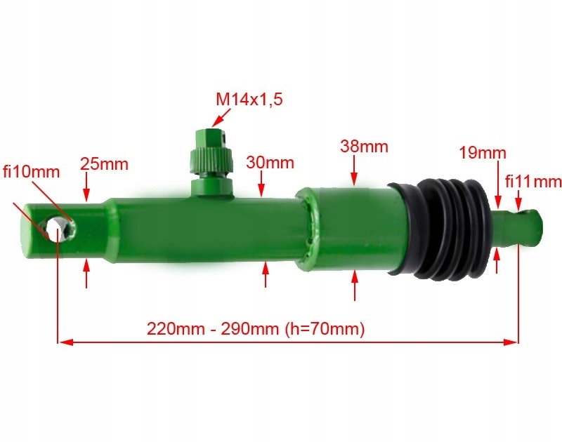 0074.70.AMAZONE - ПРИВОД ГИДР. УПРАВЛЕНИЯ ЗАДВИЖКА AMAZONE 70