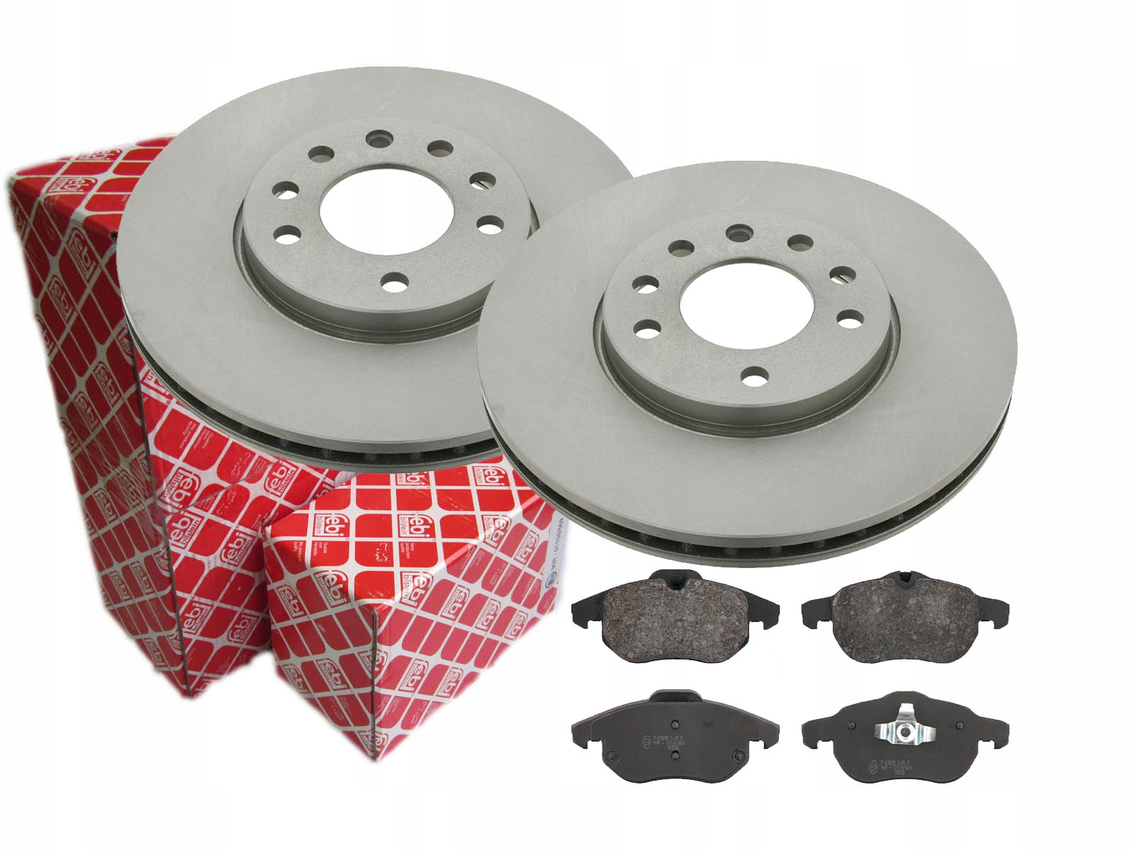 TARCZE + KLOCKI FEBI PRZÓD OPEL VECTRA C SIGNUM