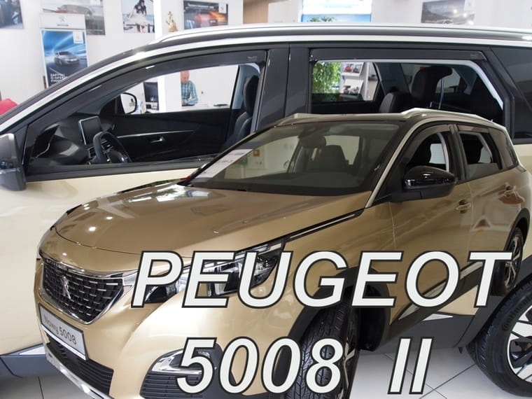 Owiewki szyb przód/tył PEUGEOT 5008 II gen.2017-..