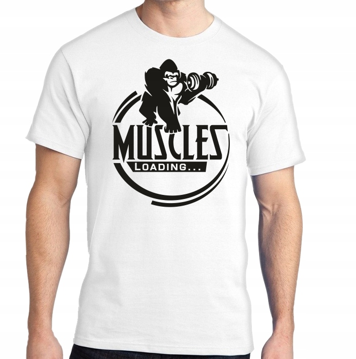 

Koszulka Na Siłownię Muscles Loading Prezent M
