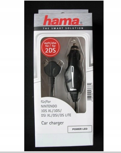ŁADOWARKA SAMOCHODOWA HAMA 3DS DSI DS LITE Producent Hama