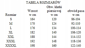 Kombinezon -OPTIMA LINE rozmiar XXXXL z kapeluszem Rozmiar 4XL