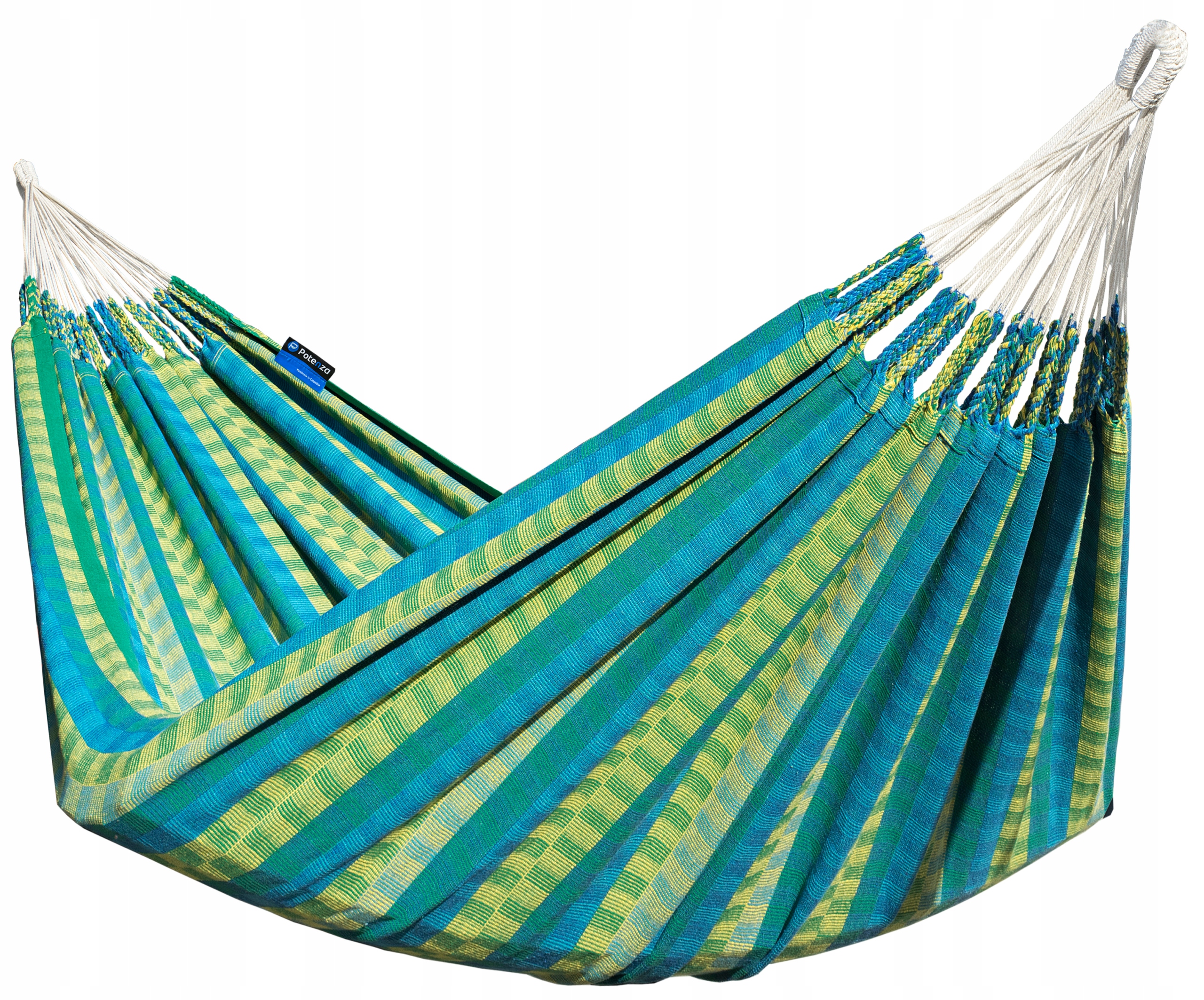 Potenza kolumbijská hojdacia sieť Morena pre 2 osoby, 230 x 160 cm, 200 kg, 100 % Kolumbia