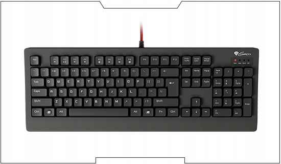 NATEC GENESIS RX75 KLAWIATURA MECHANICZNA / NOWA Kod producenta NKG-0708