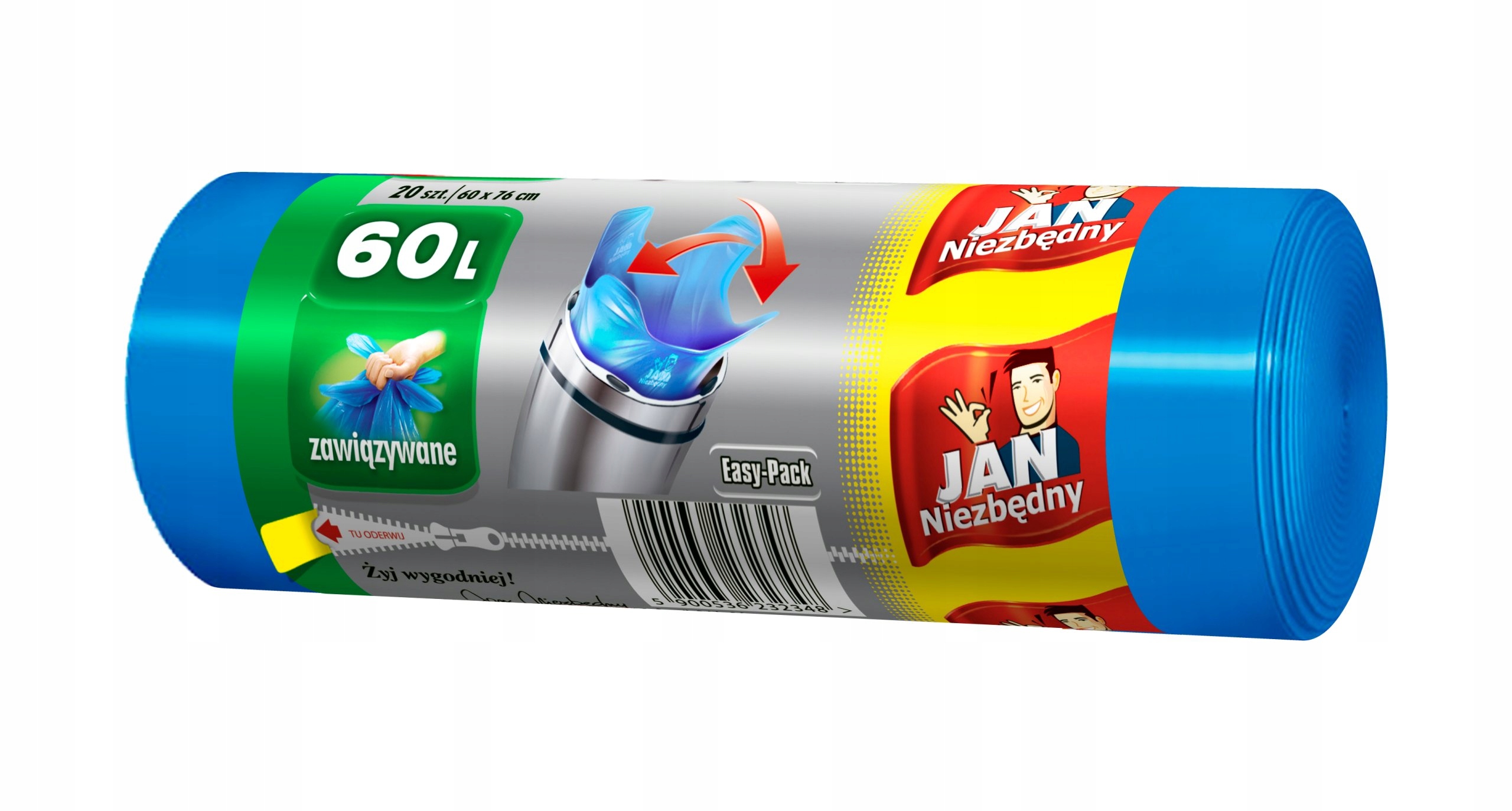 

Jan Worki Na Śmieci 60L 20SZT Easy-pack