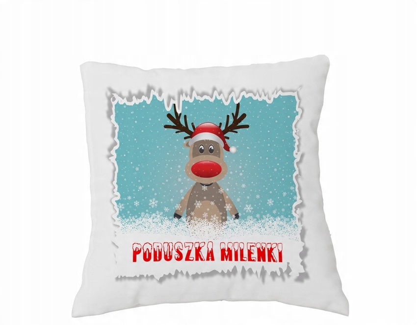 

Poduszka Święta Mikołajki Z Imieniem