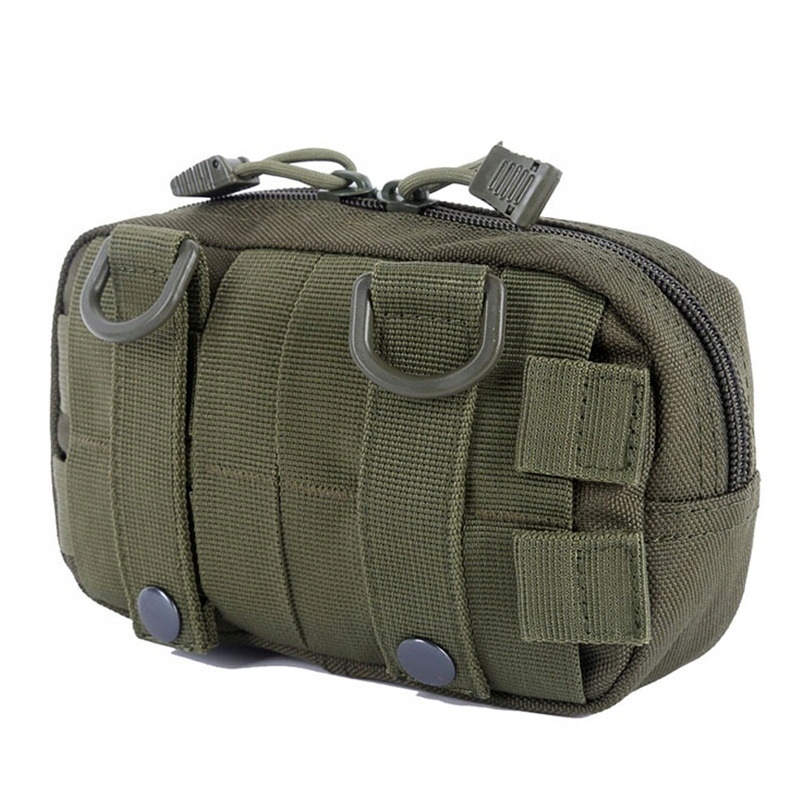 SASZETKA WOJSKOWA BIODRÓWKA NERKA + PASEK ZIELONA Model TACTICAL BAG