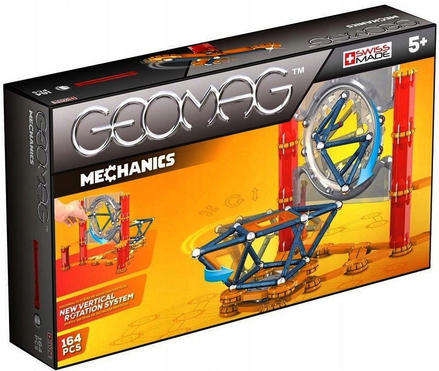 Klocki magnetyczne Geomag Mechanics 164