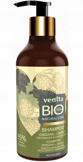 

Venita Bio Natural szampon Żeńszeń i Jabłko