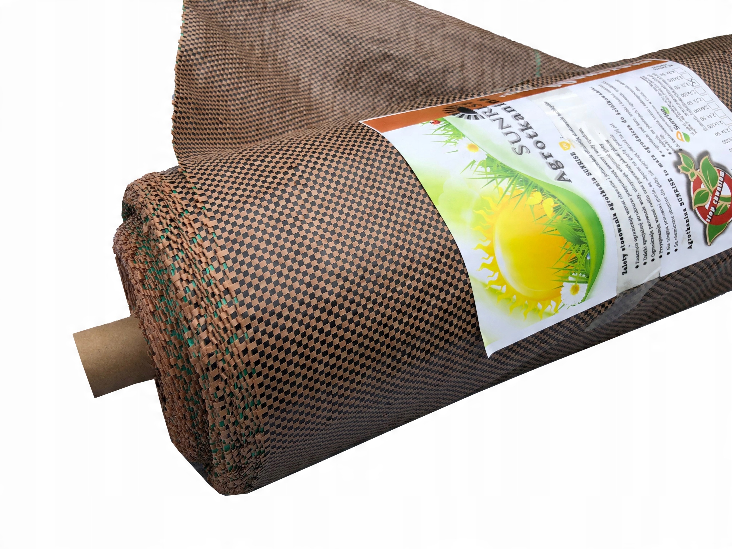

Agrotkanina 1,1x50 Na Chwasty Uv 90 Brązowa