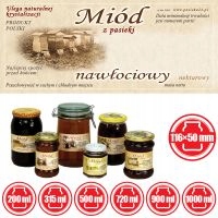 

Etykieta na miód Nawłociowy 100szt etykiety nawłoć
