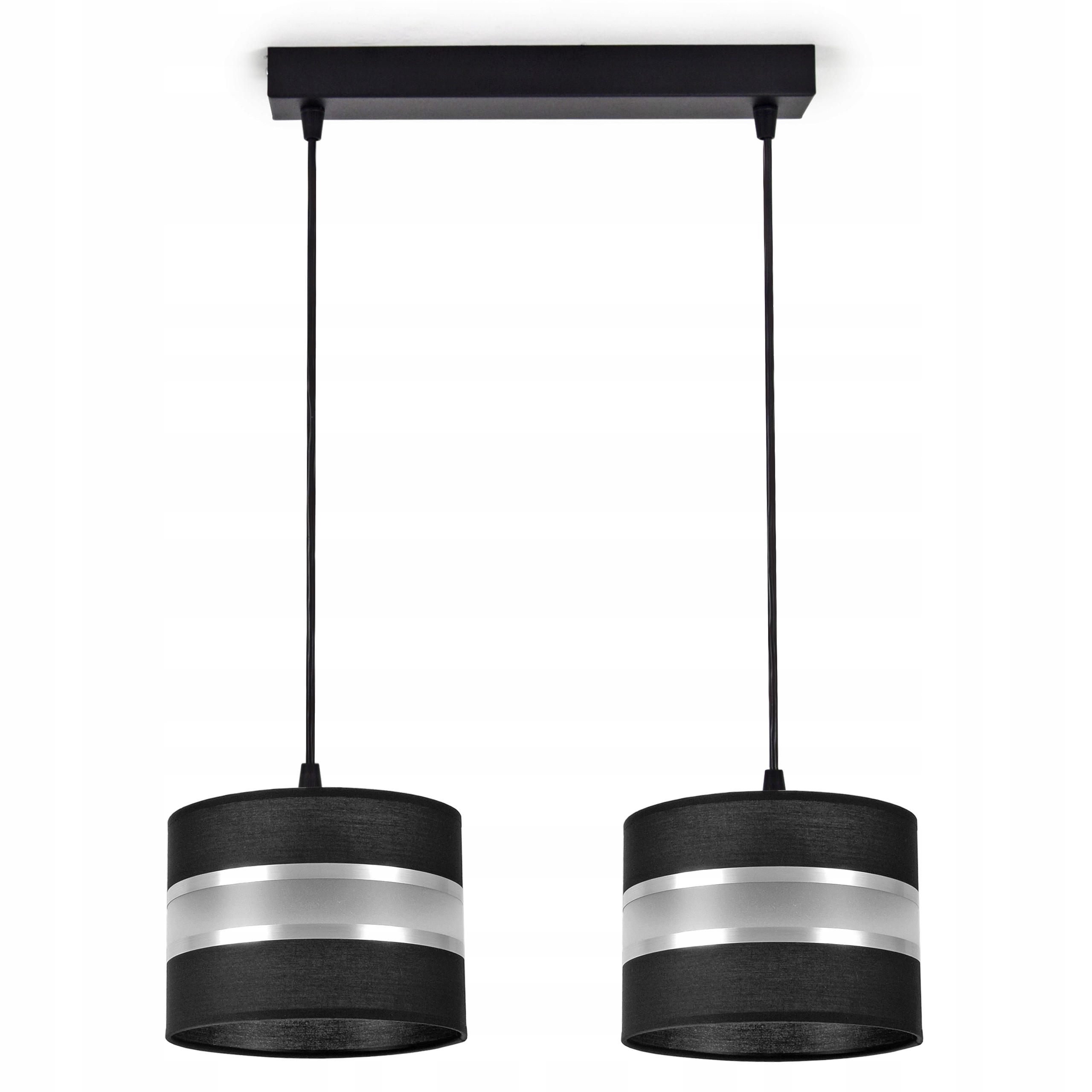 Lampa Wisząca Sufitowa Żyrandol Abażur Nowoczesna