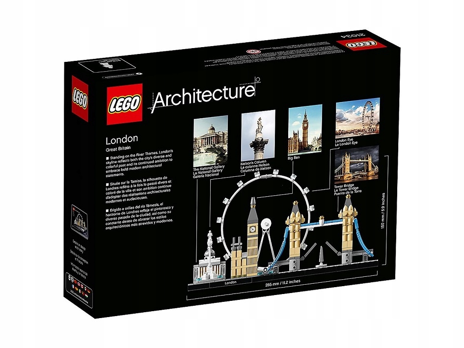 LEGO 21034 ARCHITECTURE - LONDON - LONDYN Marka LEGO