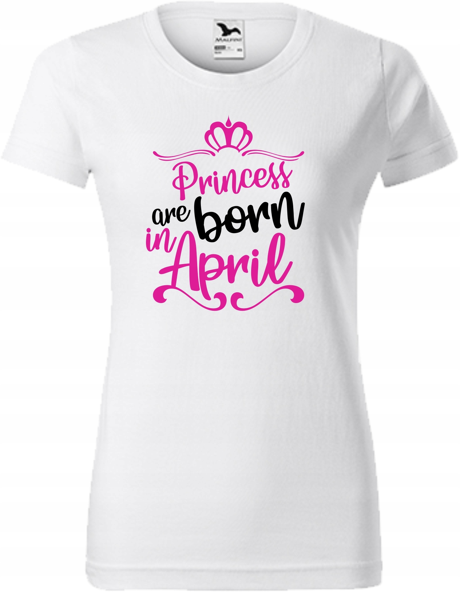 

Koszulka na Urodziny Prezent Princess born April L