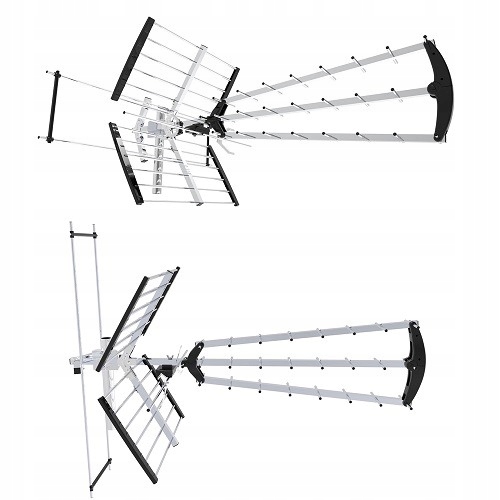 Antena Dvb-t DVB-T2 Kierunkowa Uhf Vhf Mux 1 2 3 4 6 8 filtr Lte Combo