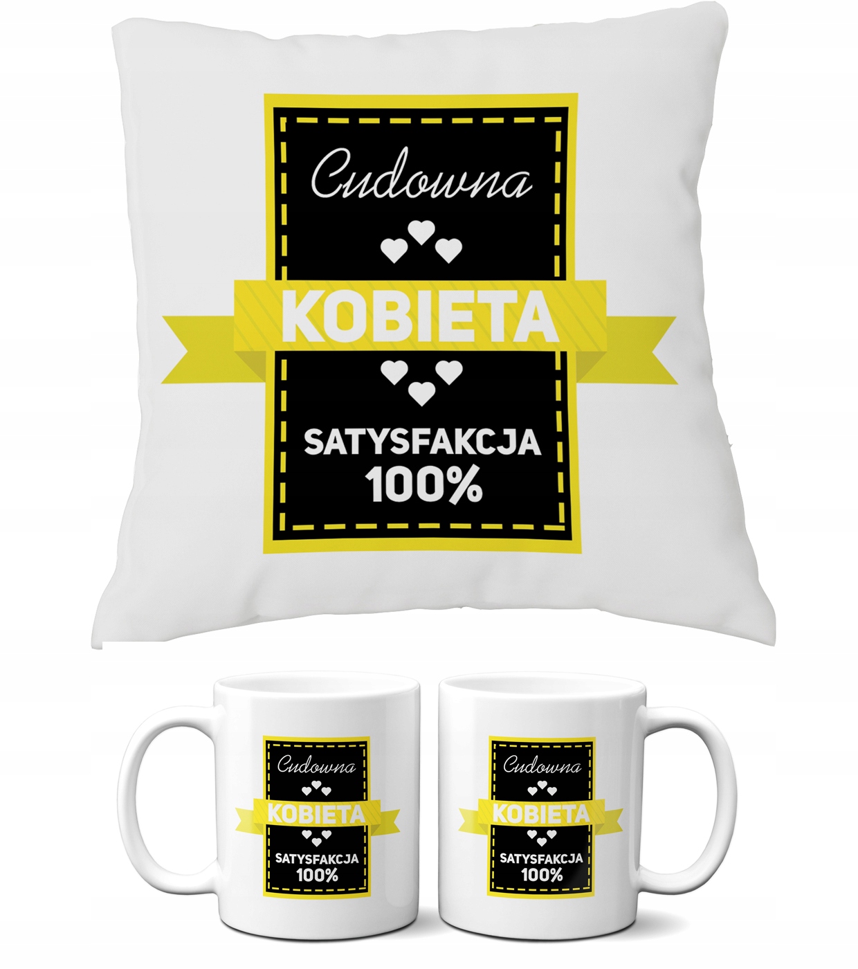 

Poduszka + Kubek Na Dzień Kobiet - Prezent!!