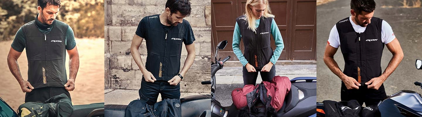 IXON KAMIZELKA PODUSZKA POWIETRZNA OCHRANIACZE r. M Rozmiar M