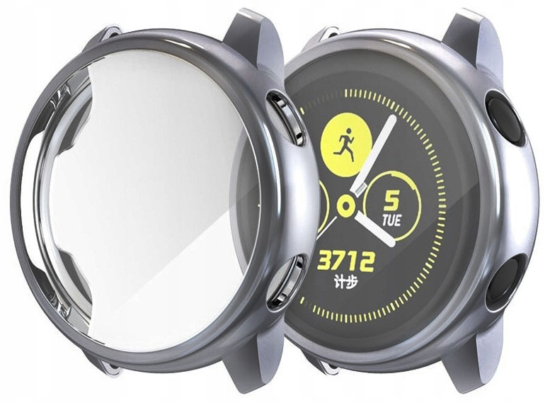 Grafitowe Etui Case Samsung Galaxy Watch Active 2 40mm (Tech-Band)