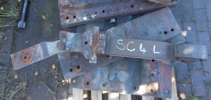 PÓŁRESOR LEWY TYŁ 2-PIÓROWY SCANIA 4