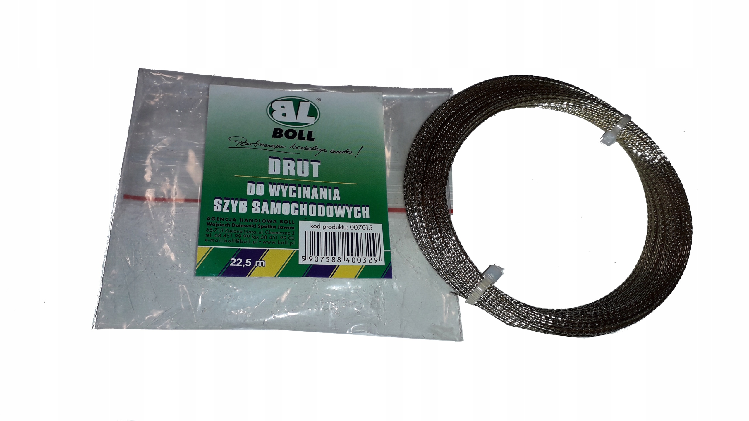 BOLL DRUT DO WYCINANIA SZYB SAMOCHODOWYCH 22.5 MB