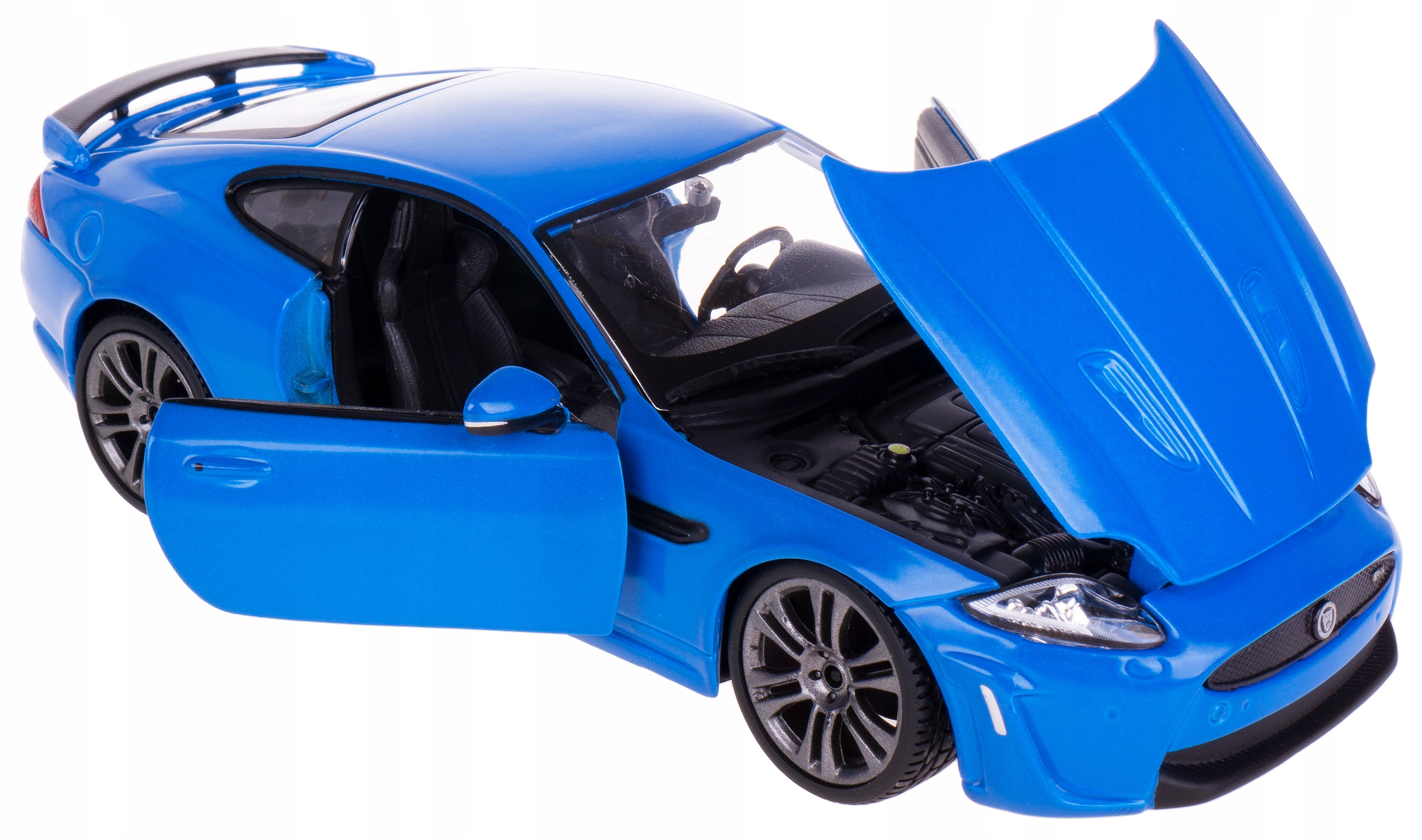 Jaguar Xkr-s Model Kovový Bburago 1:24 Modrý